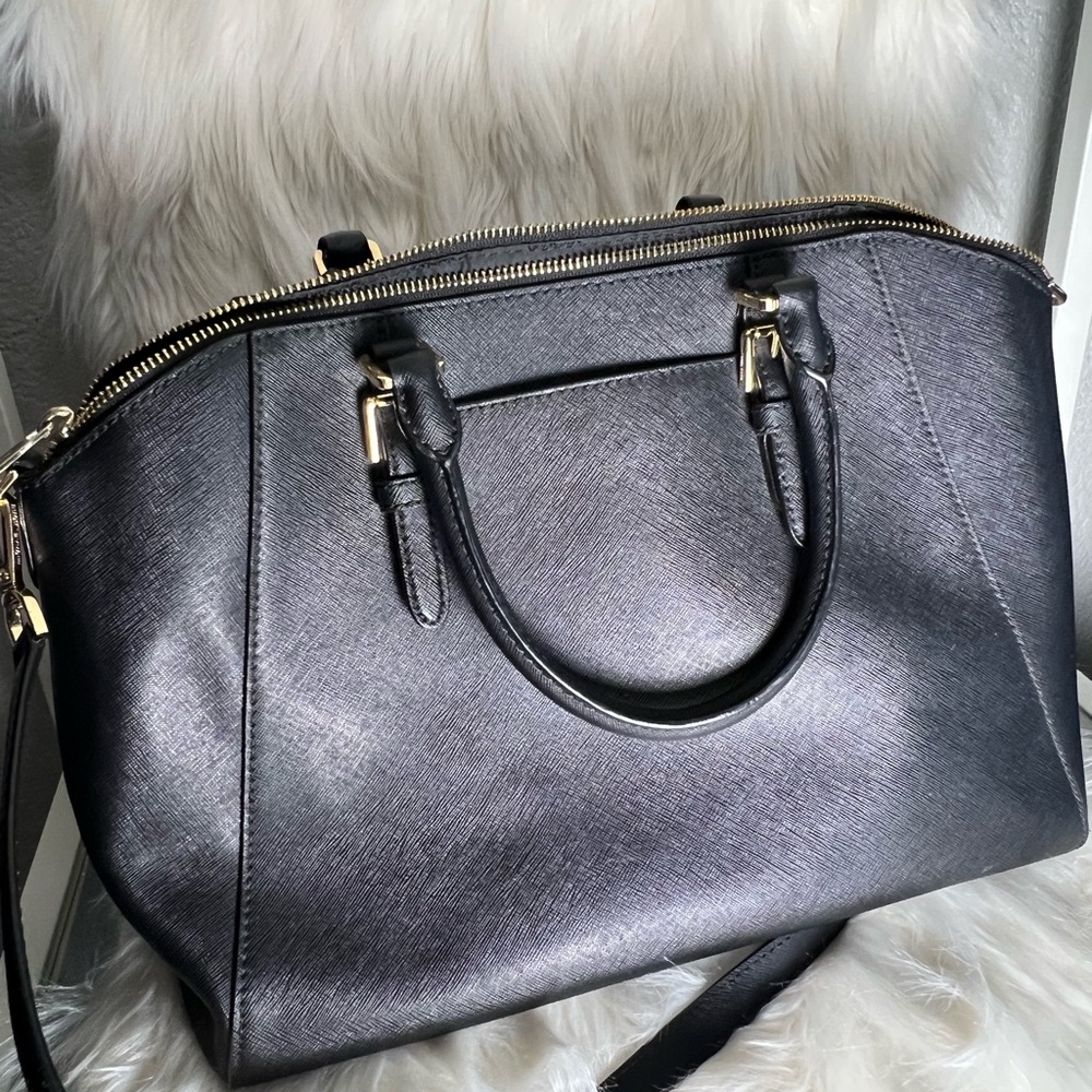 Michael Kors Ciara Large Saffiano Leather satchel - Picture 5 of 8